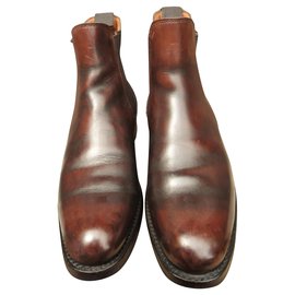 Autre Marque-Crockett & Jones p boots 38,5-Dark brown