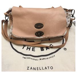 Zanellato Borsa messenger in montone Caramello