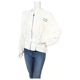 Veste blanche en polyester Les Benjamins Blanc