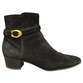 bottines Coach modèle Crystie Noir