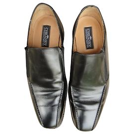 Autre Marque Mocassini Cheaney Corey in pelle nera 40 Nero