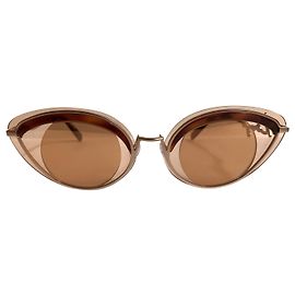 Kenzo OJOS gafas de sol de metal melocotón Melocotón