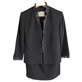 Completo smoking in seta Weill Nero Nero