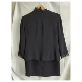 Weill-Skirt suit-Black