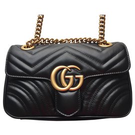 Gucci-Marmont bag-Black