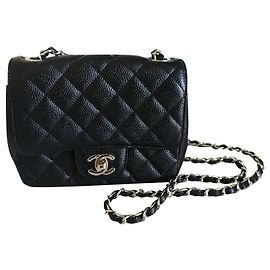 Sac à main Chanel mini Timeless Nero