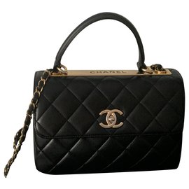 Chanel-Bolso de moda chanel-Negro