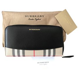 Burberry-Portefeuille Burberry nouveau-Beige
