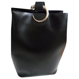 Cartier Panthère Black Leather Backpack Black