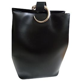 Cartier Panthère Leder Rucksack Schwarz Schwarz
