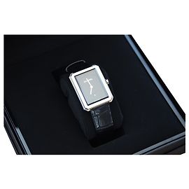 Montre Chanel Boy Friend Noir Argenté