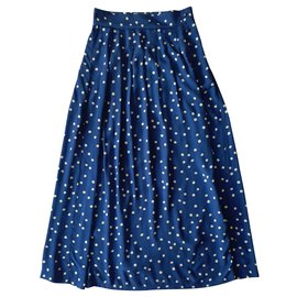 SéZane-Skirts-White,Blue