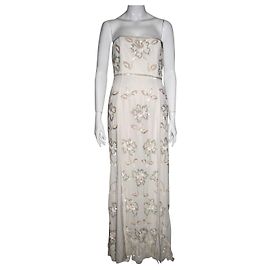 Vestido Glossy Willow Needle & Thread branco creme Branco Creme