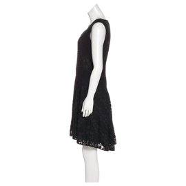 Diane Von Furstenberg-DvF Fiorenza lace dress-Black