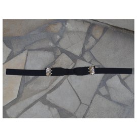 Chloé-Belts-Black,Golden