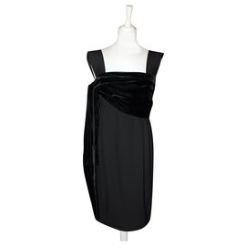 Gianni Versace-Gianni Versace Vintage Kleid-Schwarz