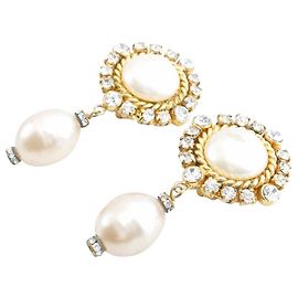 Pendiente de Chanel Dorado