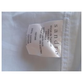 Sandro-Shirts-Light blue