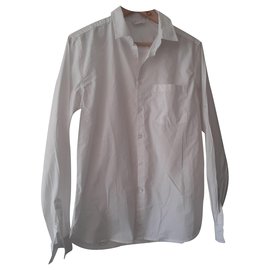 American Vintage-Hemden-Weiß