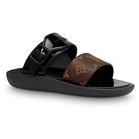 Louis Vuitton LV Sunbath flat mules Black