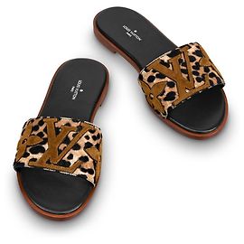 Louis Vuitton LV Mules Lock IT Brown