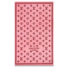 Louis Vuitton LV toalla de playa escale Rosa