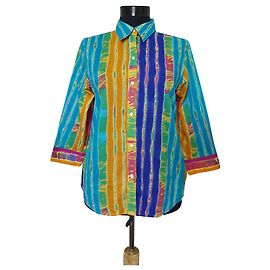 Camicia Lauren Ralph Lauren Multicolore in Cotone Multicolore