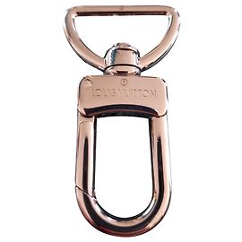Mosquetão Louis Vuitton Keepall Aço Prateado Prata