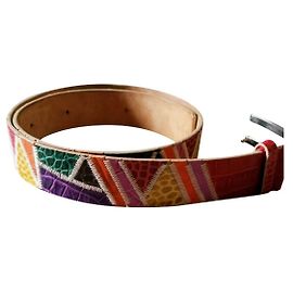 Etro Cinturones Multicolor