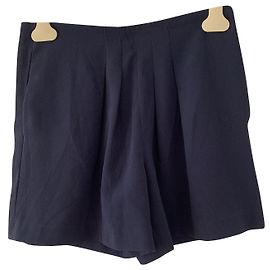 Maje dunkelblaue Shorts Blau Marineblau