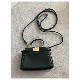 Fendi-Micro Peekaboo-Black