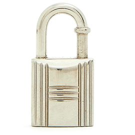 Hermès KELLY LOCKER SILVER HDW Argento