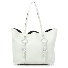 Alexander Wang Sac cabas en cuir Ace blanc Blanc