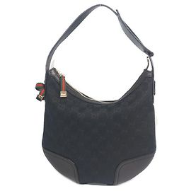 Gucci Borsa a spalla da donna mini monospalla 162895 nero Nero