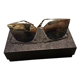 Gafas de sol Prada Cat-eye de metal gris Gris