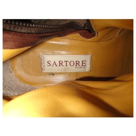 Sartore-Stivali Sartore 37,5-Marrone scuro