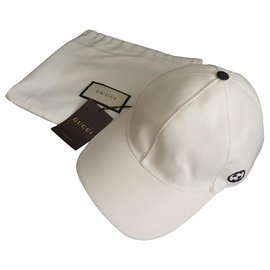 Gucci-Hüte Mützen-Weiß