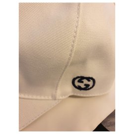 Gucci-Hüte Mützen-Weiß