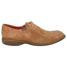 Derbies Paraboot Caramel Daims Taille 45 Caramel