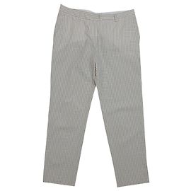 Pantaloni a quadretti Fabiana Filippi in cotone Multicolore
