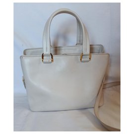 Longchamp-Honoré shopping bag 404-Cream
