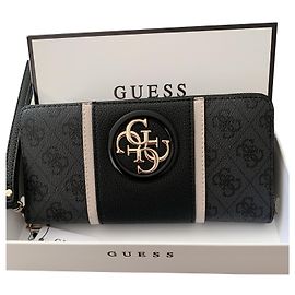 Schöne Guess Clutch / Wallet Neu Schwarz