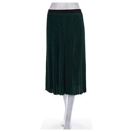 Falda plisada verde Vanessa Bruno Verde