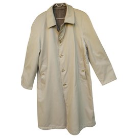 Burberry-abrigo / gabardina reversible hombre Burberry vintage t 50-Castaño