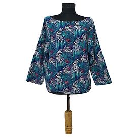 Blusa multicolor Cos de seda y algodón Multicolor