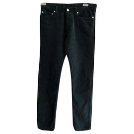 Golden Goose Deluxe Brand-Un pantalon, leggings-Gris anthracite