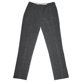 Aspesi-Aspesi Gray Ankle Pants-Grey