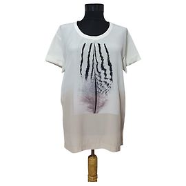 T-shirt de viscose All Saints Multicor