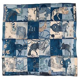 Hermès Della cavalleria favoulosa Blu
