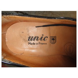 Joseph Fenestrier-varnished derbies Unic Joseph Fenestrier p 40-Black
